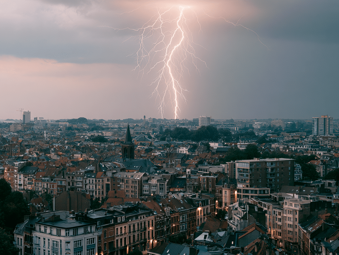 dégâts orage assurance habitation Bruxelles